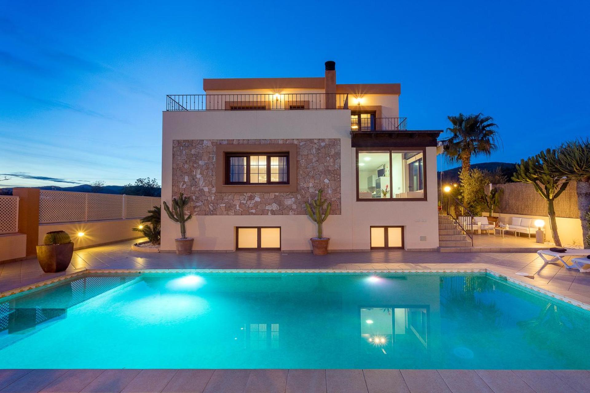 Villa Campo Sol Ibiza-Stadt Exterior foto